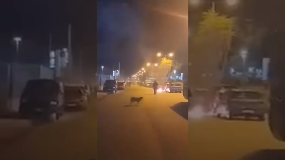 Τα επεισόδια κοντά στο κλειστό δημοτικό γυμναστήριο του Ρέντη